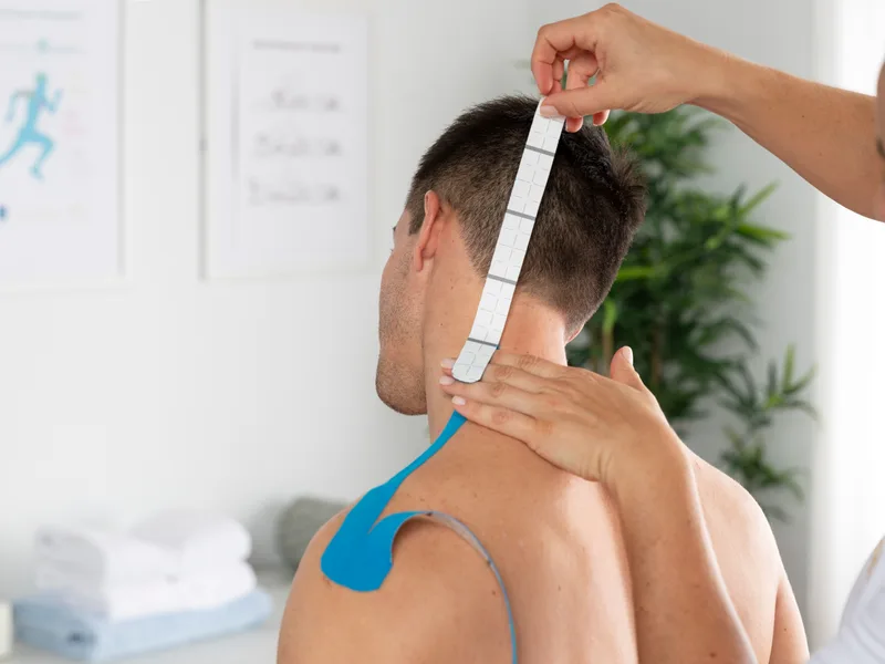 Kinesio Taping at Lincoln Park Rehab in Miramar
