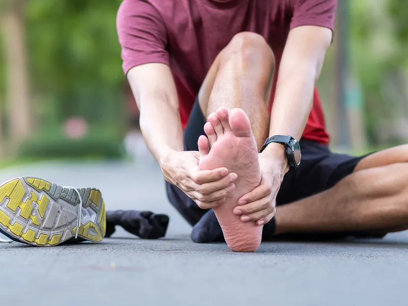 Lincoln Park Rehab treating plantar fasciitis in Miramar