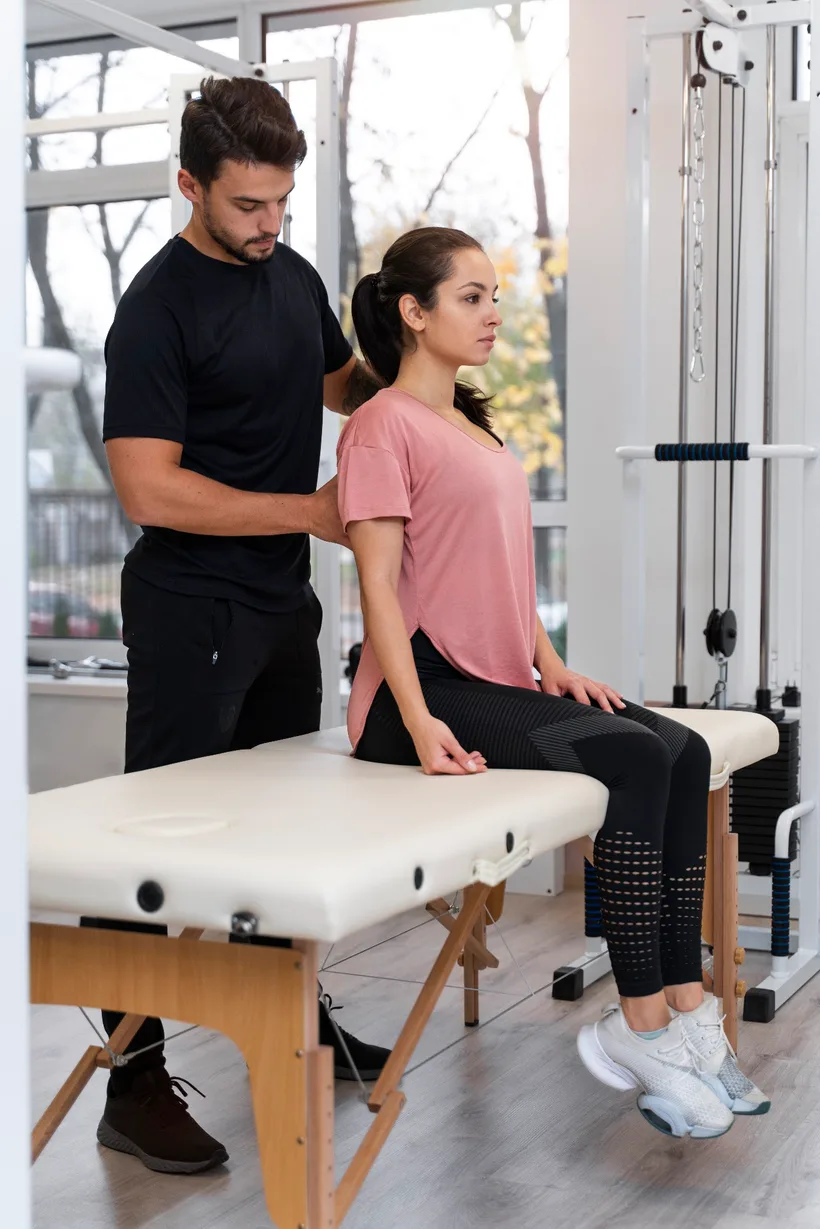 Hands-on adjustment